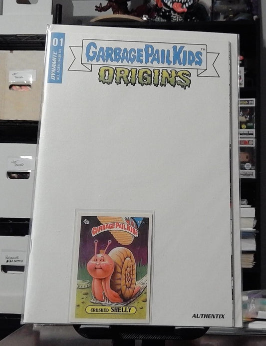 Garbage Pail Kids #1 Blank with Trading Card