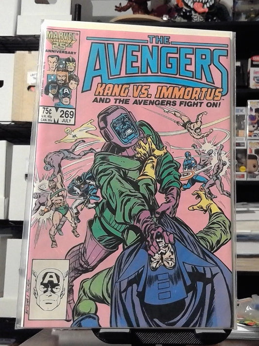 The Avengers #269 Kang vs Immortus